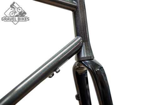 JB-SB4 2x húzott CroMoly gravel acélváz, ED bevonat - kaméleon fényes