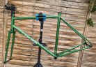 JB-SB6 2x húzott CroMoly gravel full acélváz, ED bevonat - fényes zöld