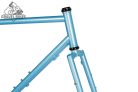 JB-SB6 2x húzott CroMoly gravel full acélváz, ED bevonat - kék