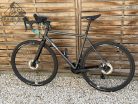 SB4 gravel kerékpár, acélváz, karbon villa, Shimano GRX 2x11s - 53 cm (fényes kaméleon)