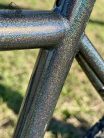 SB4 gravel kerékpár, acélváz, karbon villa, Shimano GRX 2x11s - 53 cm (fényes kaméleon)