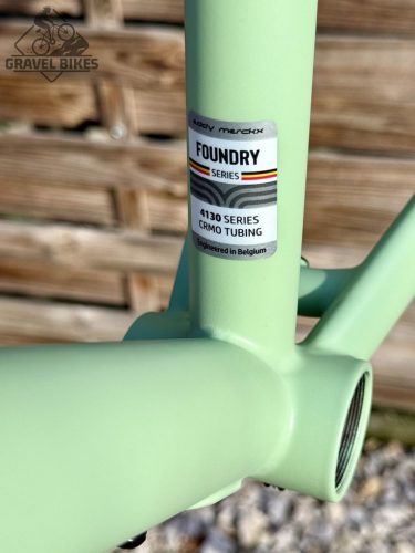 Eddy Merckx Pévèle ST.  gravel acélváz+karbon villa - matt pasztell zöld