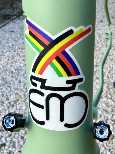 Eddy Merckx Pévèle ST.  gravel acélváz+karbon villa - matt pasztell zöld