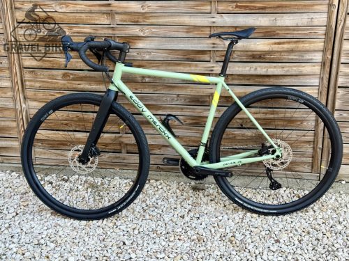 Eddy Merckx PÉVÉLE ST gravel - GRX 2x12s - zöld matt "M" - DT SWISS  kerékszett