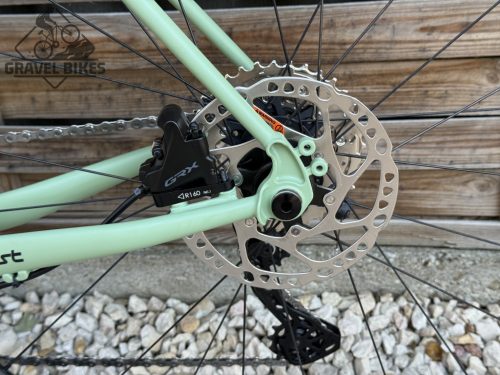 Eddy Merckx PÉVÉLE ST gravel - GRX 2x12s - zöld matt "M" - DT SWISS  kerékszett