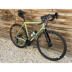   Eddy Merckx PÉVÉLE ST gravel - GRX810 2x11s - zöld matt "L" - DT SWISS PR240 kerékszett
