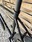 JB-SB4 2x húzott CroMoly gravel acélváz, ED bevonat - fekete fényes