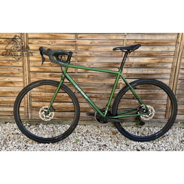   SB6 acélvázas bikepacking gravel - Shimano GRX 600 2x11 s - (fényes zöld)