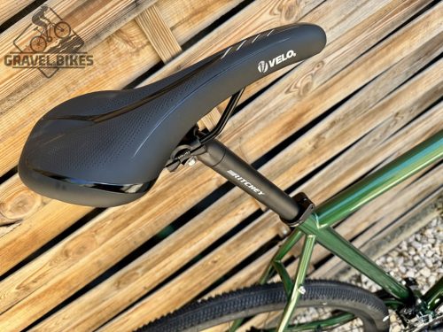 SB6 acélvázas bikepacking gravel - Shimano GRX 600 2x11 s - (fényes zöld)