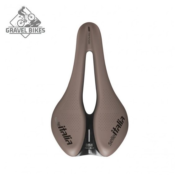 Selle Italia nyereg NOVUS BOOST EVO GRAVEL TM SUPERFLOW L3 145 mm méret, TM mangán ötvözet pálca,, BARNA Selle Italia nyereg NOVUS BOOST EVO GRAVEL TM SUPERFLOW L3 145 mm méret, TM mangán ötvözet pálca,, BARNA
