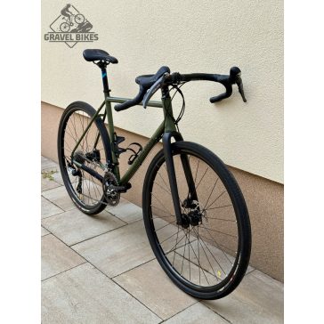   SB4 acélvázas +karbon villa, GRX 810 2x11s, Shimano+DTSWISS kerék - 53 cm (matt oliva)