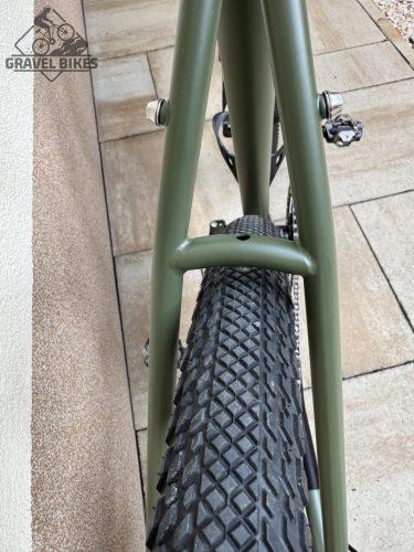 SB4 acélvázas +karbon villa, GRX 810 1x11s, MAVIC Allroad kerék - 53 cm (matt oliva)