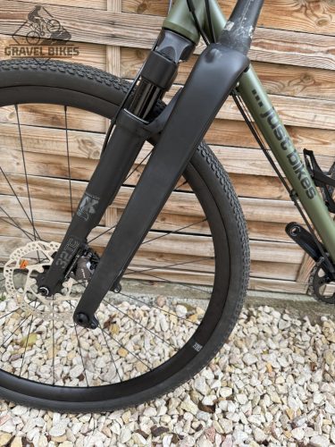 SB4 acélvázas +karbon villa, GRX 810 1x11s, MAVIC Allroad kerék - 53 cm (matt oliva)