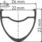 DT Swiss ER 1600 SPLINE® 28" 23mm tárcsafékes Shimano HG vagy XDR  kerékszett (alig használt - 300km)