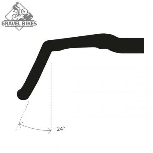 DEDA GERA Gravel ADVENTURE alu ergonomikus kormány