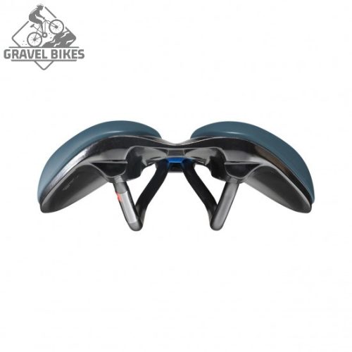 Selle Italia nyereg NOVUS BOOST EVO GRAVEL TM SUPERFLOW L3 145 mm méret, TM mangán ötvözet pálca, KÉK