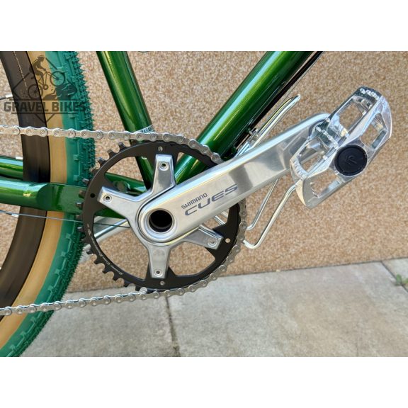SB6 acélvázas CLASSIC bikepacking gravel - Shimano CUES 1x11 s - 53 cm