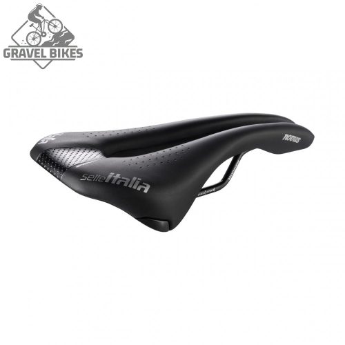 Selle Italia nyereg NOVUS ENDURANCE TM SUPERFLOW S3 vagy L3 méret, TM mangán ötvözet pálca