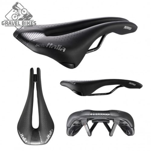 Selle Italia nyereg NOVUS ENDURANCE TM SUPERFLOW S3 vagy L3 méret, TM mangán ötvözet pálca