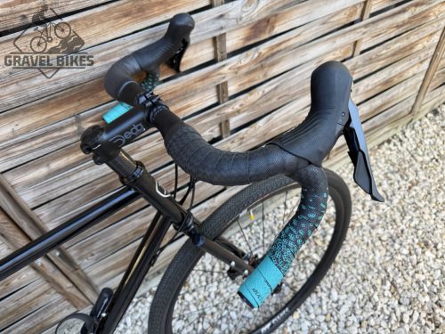 SB6 full acélvázas bikepacking gravel - GRX 810 2x11s, DT SWISS ER1600 kerék - 55 cm (fényes fekete)