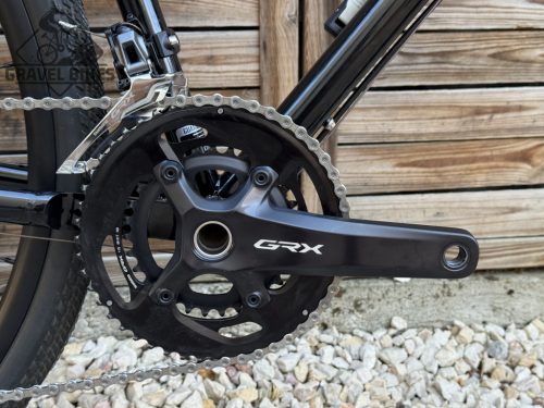 SB6 full acélvázas bikepacking gravel - GRX 810 2x11s, DT SWISS ER1600 kerék - 55 cm (fényes fekete)