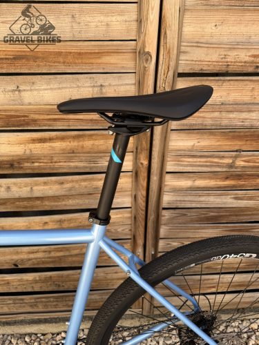 SB6 full acélvázas bikepacking gravel - Shimano GRX 600 2x11 s - (fényes égkék)