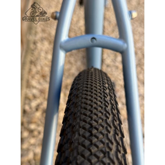SB6 full acélvázas bikepacking gravel - Shimano GRX 600 2x11 s - (fényes égkék) SB6 full acélvázas bikepacking gravel - Shimano GRX 600 2x11 s - (fényes égkék)