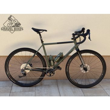   SB4 acélvázas gravel - Shimano GRX 810 1x11 s - 53 cm (matt oliva) - Fulcrum kerék