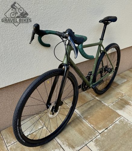 SB4 acélvázas gravel - Shimano GRX 810 2x11 s - 53 cm (matt oliva)