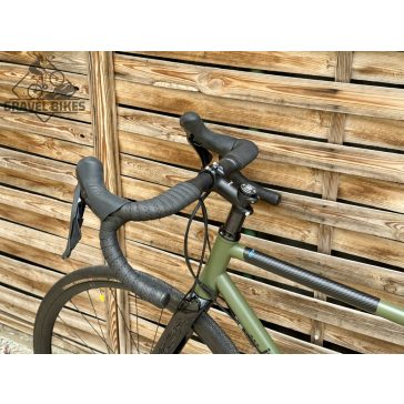   SB4 acélvázas gravel - Shimano GRX 810 1x11 s - 53 cm (matt oliva) - Fulcrum kerék