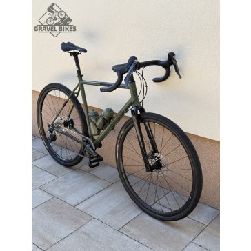   SB4 acélvázas gravel - Shimano GRX 810 1x11 s - 53 cm (matt oliva) - Fulcrum kerék