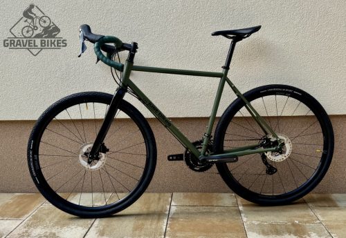 SB4 acélvázas gravel - Shimano GRX 810 2x11 s - 53 cm (matt oliva)