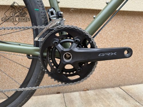 SB4 acélvázas gravel - Shimano GRX 810 2x11 s - 53 cm (matt oliva)