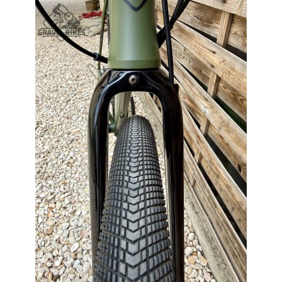 SB4 acélvázas gravel - Shimano GRX 810 1x11 s - 53 cm (matt oliva) - Fulcrum kerék SB4 acélvázas gravel - Shimano GRX 810 1x11 s - 53 cm (matt oliva) - Fulcrum kerék