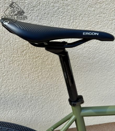 SB4 acélvázas gravel - Shimano GRX 810 2x11 s - 53 cm (matt oliva)