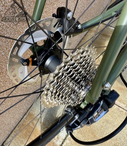 SB4 acélvázas gravel - Shimano GRX 810 2x11 s - 53 cm (matt oliva)