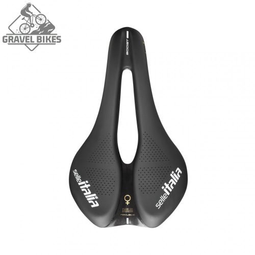 Selle Italia nyereg NŐI Novus Boost Evo Lady TM Superflow L3 méret 145mm x 245mm , mangán pálca