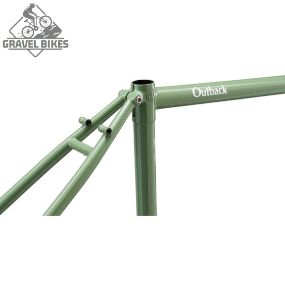 Ritchey Outback V4 Gravel Cross Adventure vázszett 2025 - Winter Sage Ritchey Outback V4 Gravel Cross Adventure vázszett 2025 - Winter Sage