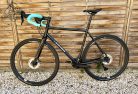 SB4 acélvázas gravel - Shimano GRX 610 2x12 s - 55 cm (fényes fekete)