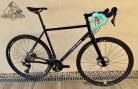 SB4 acélvázas gravel - Shimano GRX 610 2x12 s - 55 cm (fényes fekete)