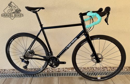 SB4 acélvázas gravel - Shimano GRX 610 2x12 s - 55 cm (fényes fekete)