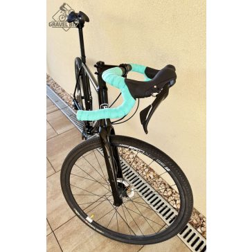   SB4 acélvázas gravel - Shimano GRX 610 2x12 s - 55 cm (fényes fekete)