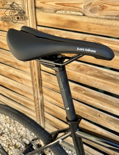 SB4 acélvázas gravel - Shimano GRX 610 2x12 s - 55 cm (fényes fekete)