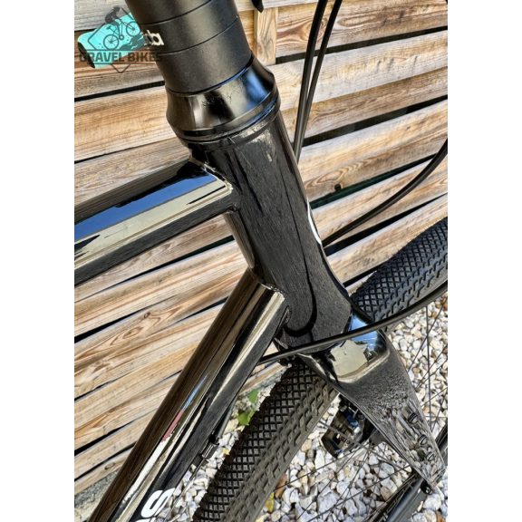 SB4 acélvázas gravel - Shimano GRX 610 2x12 s - 55 cm (fényes fekete) SB4 acélvázas gravel - Shimano GRX 610 2x12 s - 55 cm (fényes fekete)