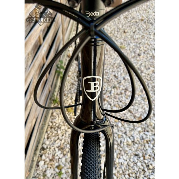 SB4 acélvázas gravel - Shimano GRX 610 2x12 s - 55 cm (fényes fekete) SB4 acélvázas gravel - Shimano GRX 610 2x12 s - 55 cm (fényes fekete)