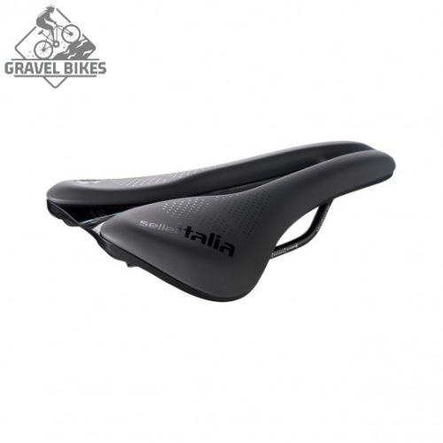 Selle Italia nyereg NOVUS BOOST EVO GRAVEL TM SUPERFLOW L3 145 mm méret, TM mangán ötvözet pálca,, SZÜRKE