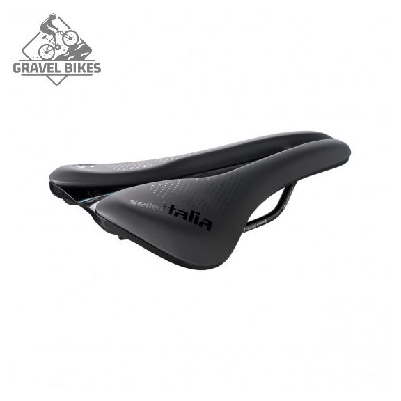 Selle Italia nyereg NOVUS BOOST EVO GRAVEL TM SUPERFLOW L3 145 mm méret, TM mangán ötvözet pálca,, SZÜRKE