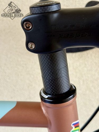 Eddy Merckx STRASBOURG ST Columbus acél gravel - GRX egyedi - réz matt 