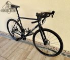SB4 acélvázas gravel - Shimano GRX 610 2x11 s - 57 cm (fényes fekete)