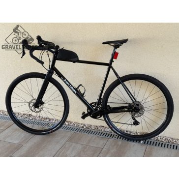   SB4 acélvázas gravel, karbon villa - Shimano GRX 610 2x11 s - 57 cm (fényes fekete)